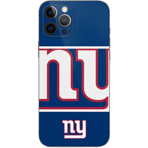 NFL New York Giants Zone Block iPhone 12 Pro Max Skin